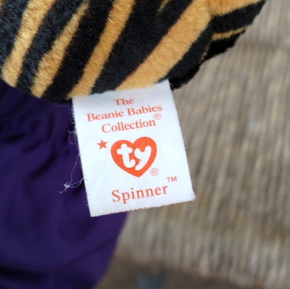 Ty Beanie  Babies Spinner The Spider No Hang Tag - Picture 8 of 12